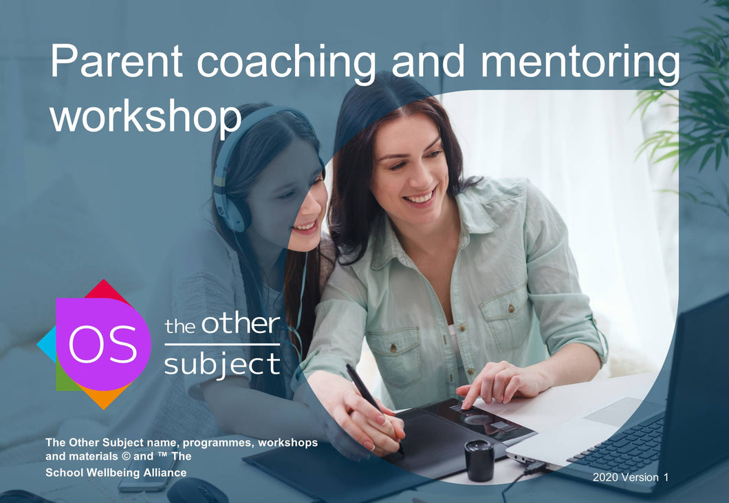 Parent coaching and mentoring workshop