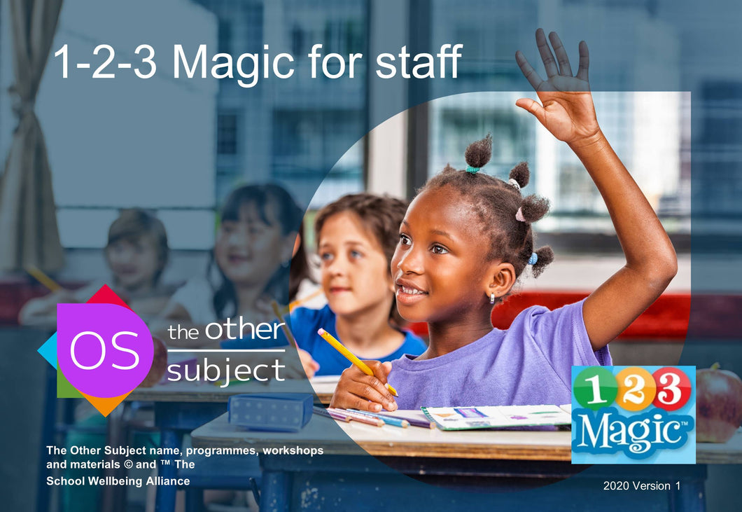 1-2-3 Magic workshop for staff